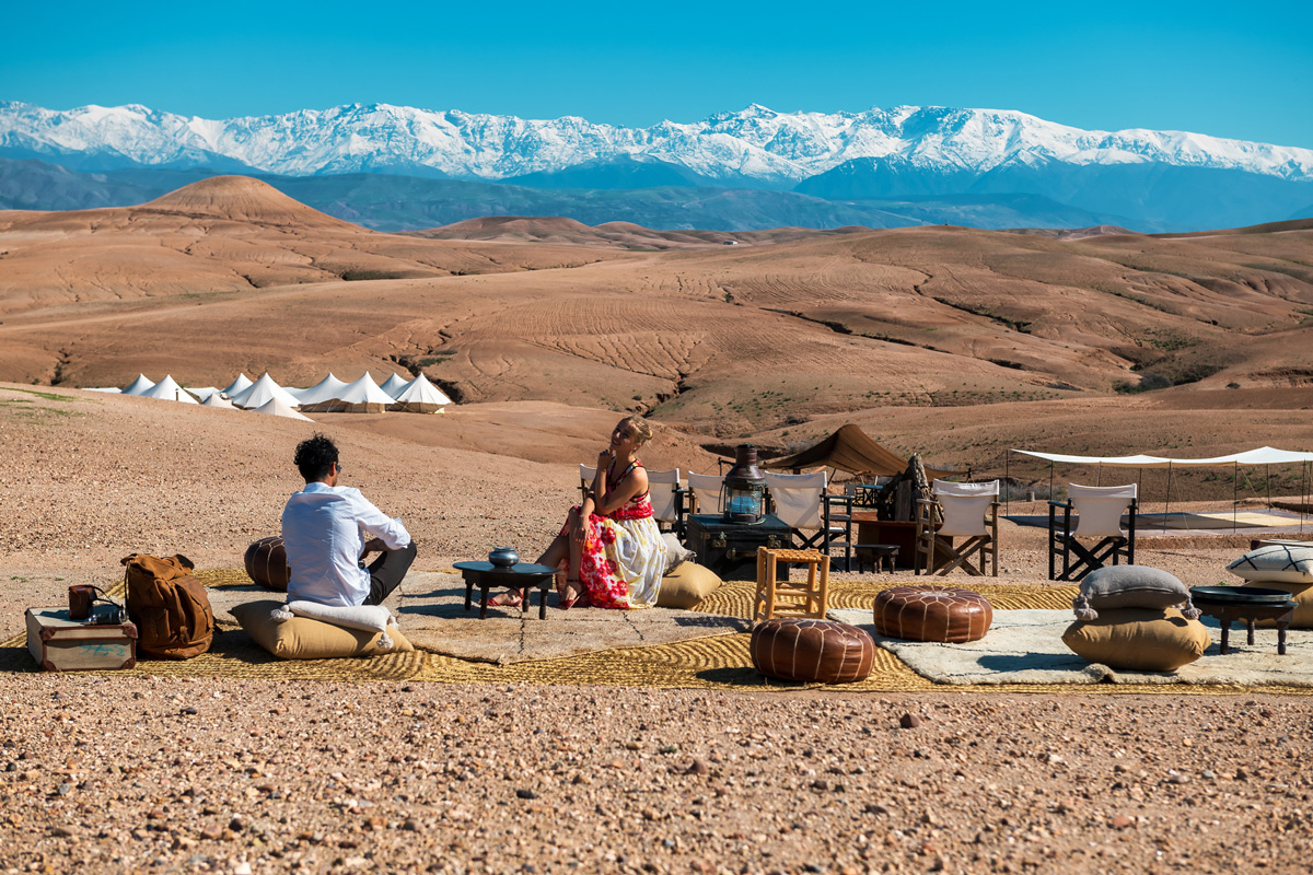 Popular destination in Agafay Marrakech conciergerie