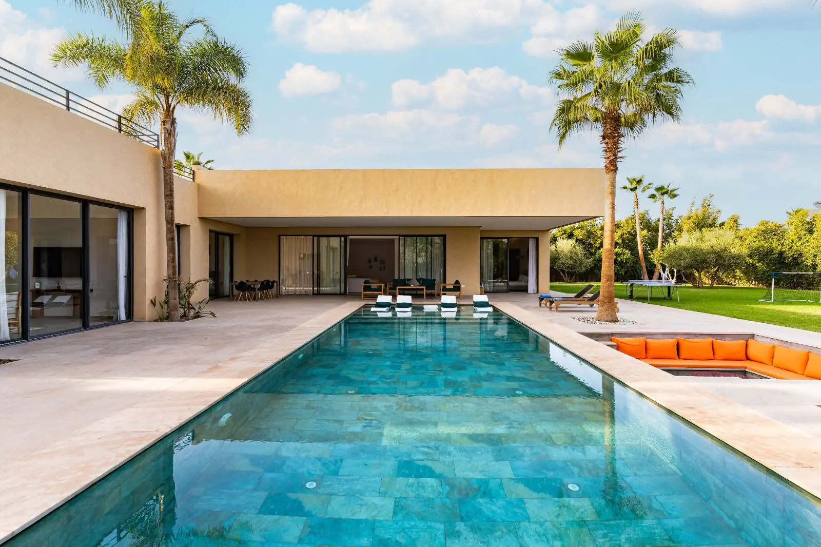 Villa avec piscine à Marrakech pour la gestion locative